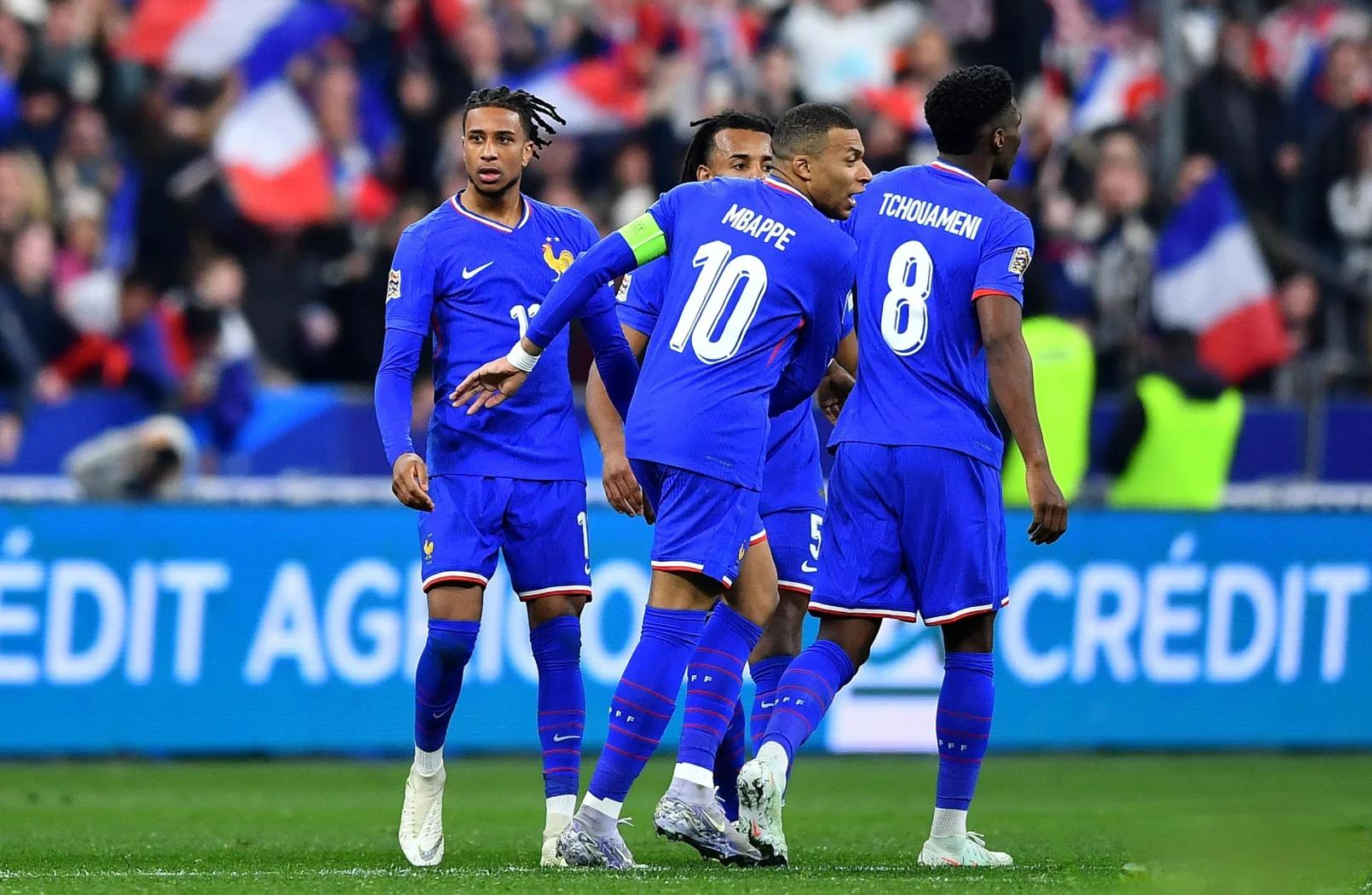 法国战胜克罗地亚，取得胜利