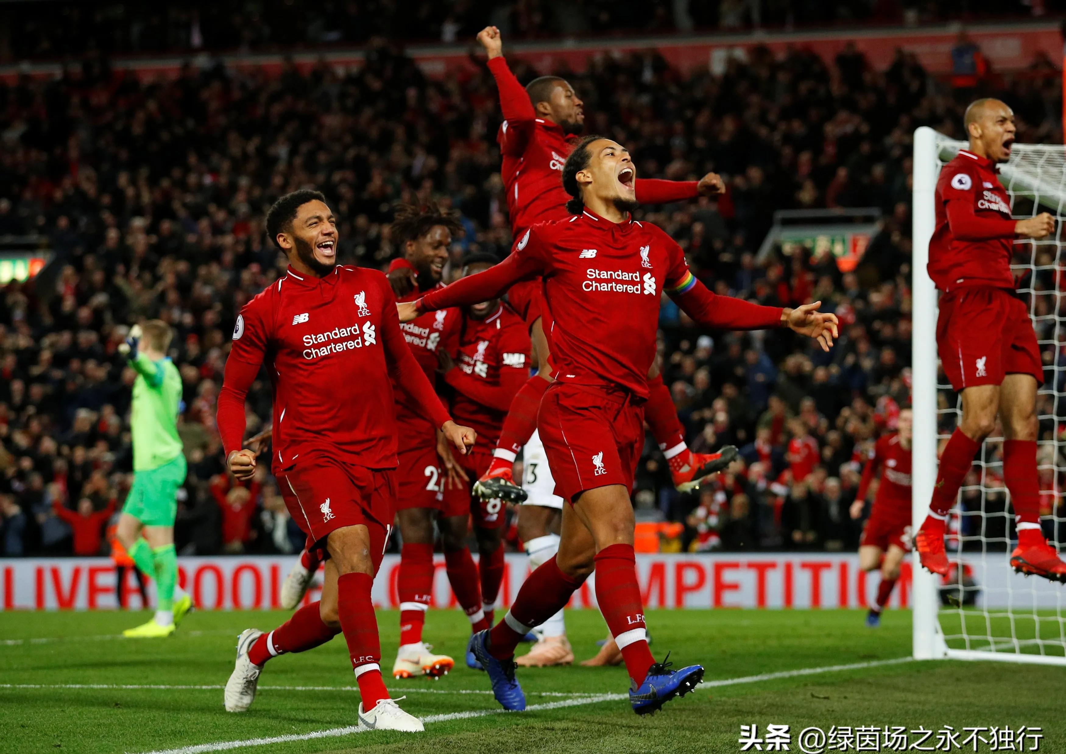 利物浦在欧冠淘汰赛中表现不俗，晋级希望大增的简单介绍